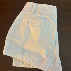 J. Crew White chino Shorts Classic Cotton Design perfect